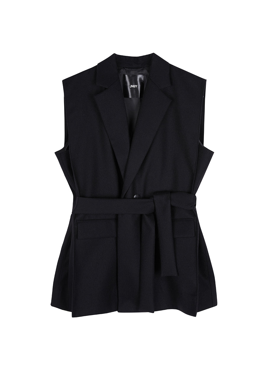 Vest / JNBY Relaxed Wool Blazer Vest Black