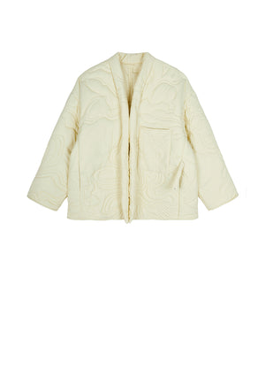 Coat / JNBY Nylon Coat in Oriental Floral Pattern