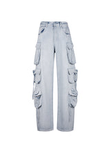 Pants / JNBY Cotton Cargo Jeans with Big Pockets