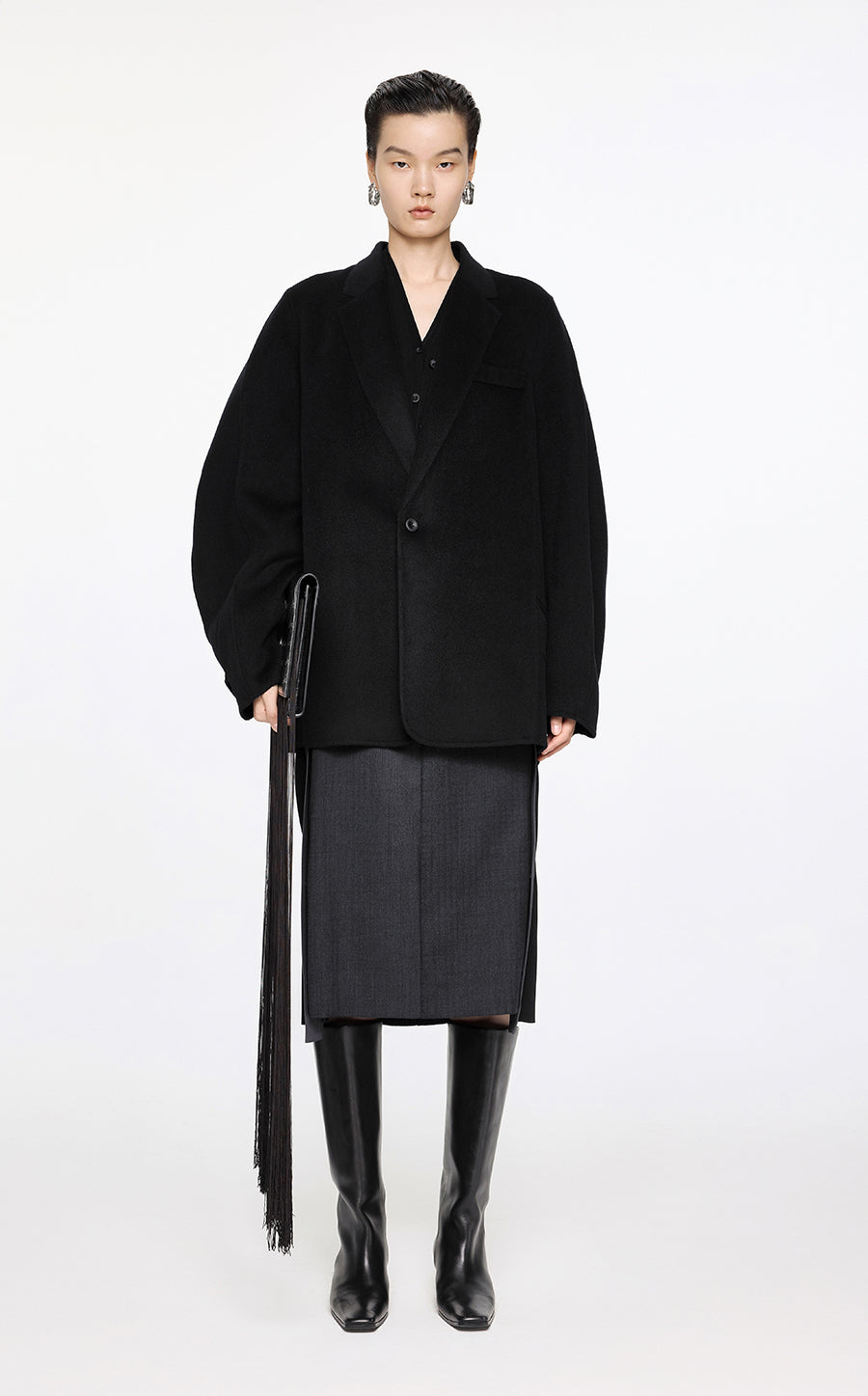 Blazer / JNBY Oversize Wool Blazer Black
