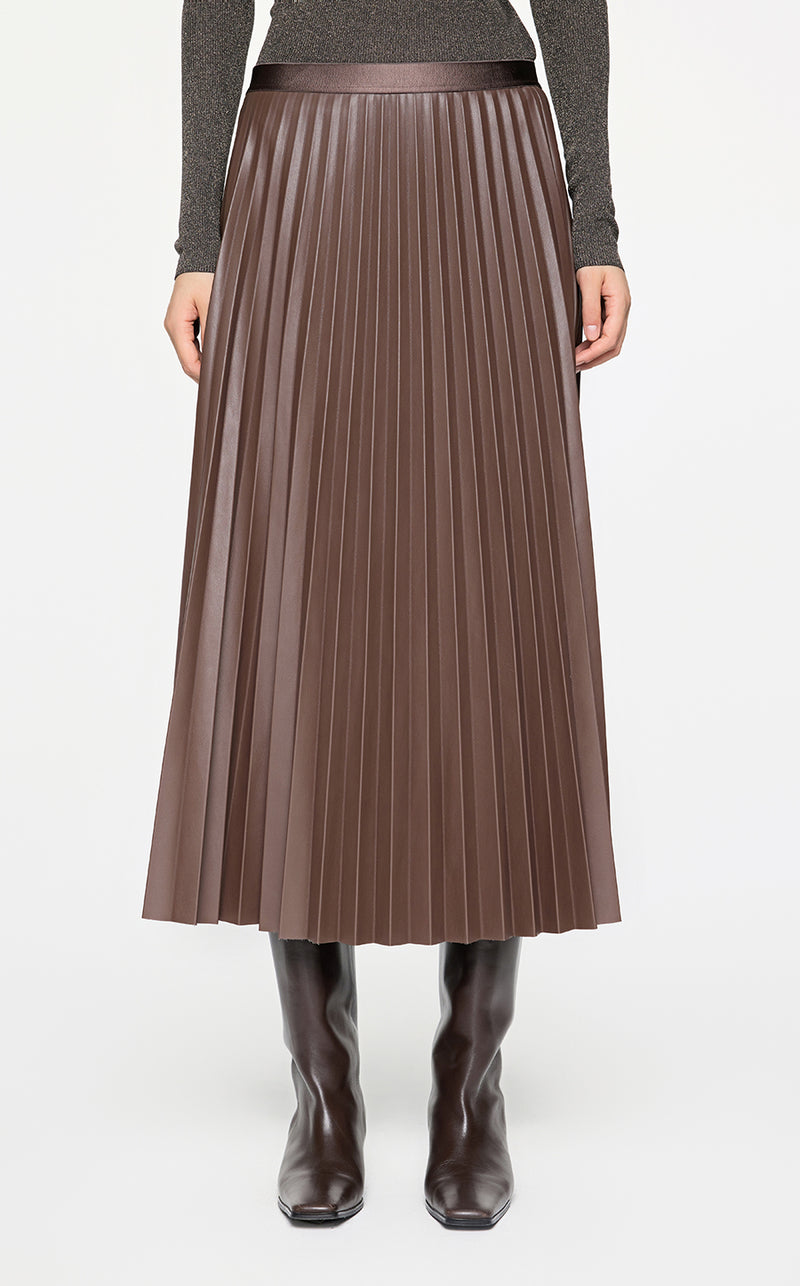 Skirt / JNBY Pleated Midi Skirt