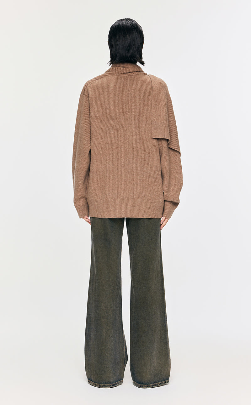 Pants / JNBY Flared Cotton Jeans
