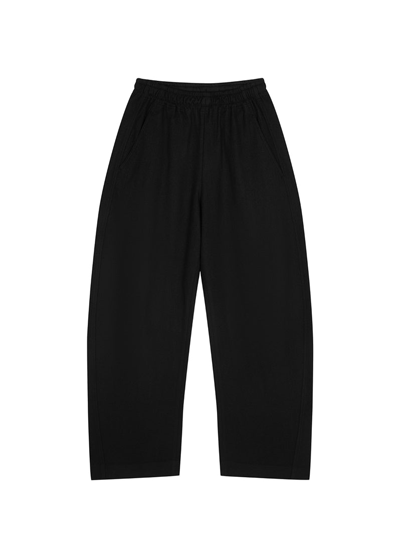 Pants / JNBY Elasticated-Waist Wool Track Pants
