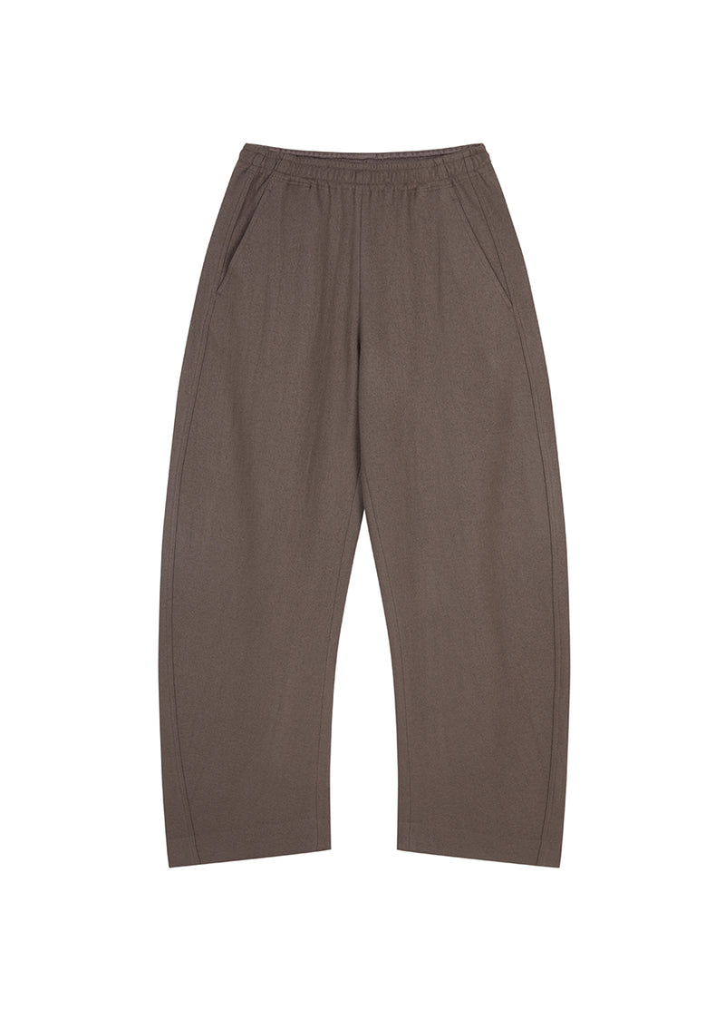 Pants / JNBY Elasticated-Waist Wool Track Pants
