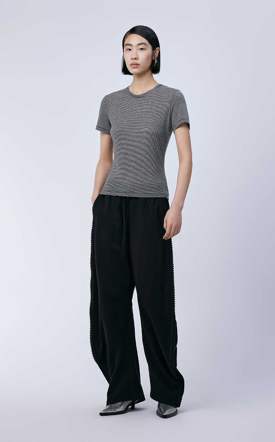 T-shirt / (ESG) JNBY Fitted Lyocell T-shirt￡¨Spring 24￡?