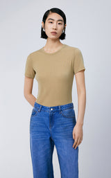 T-shirt / (ESG) JNBY Fitted Lyocell T-shirt