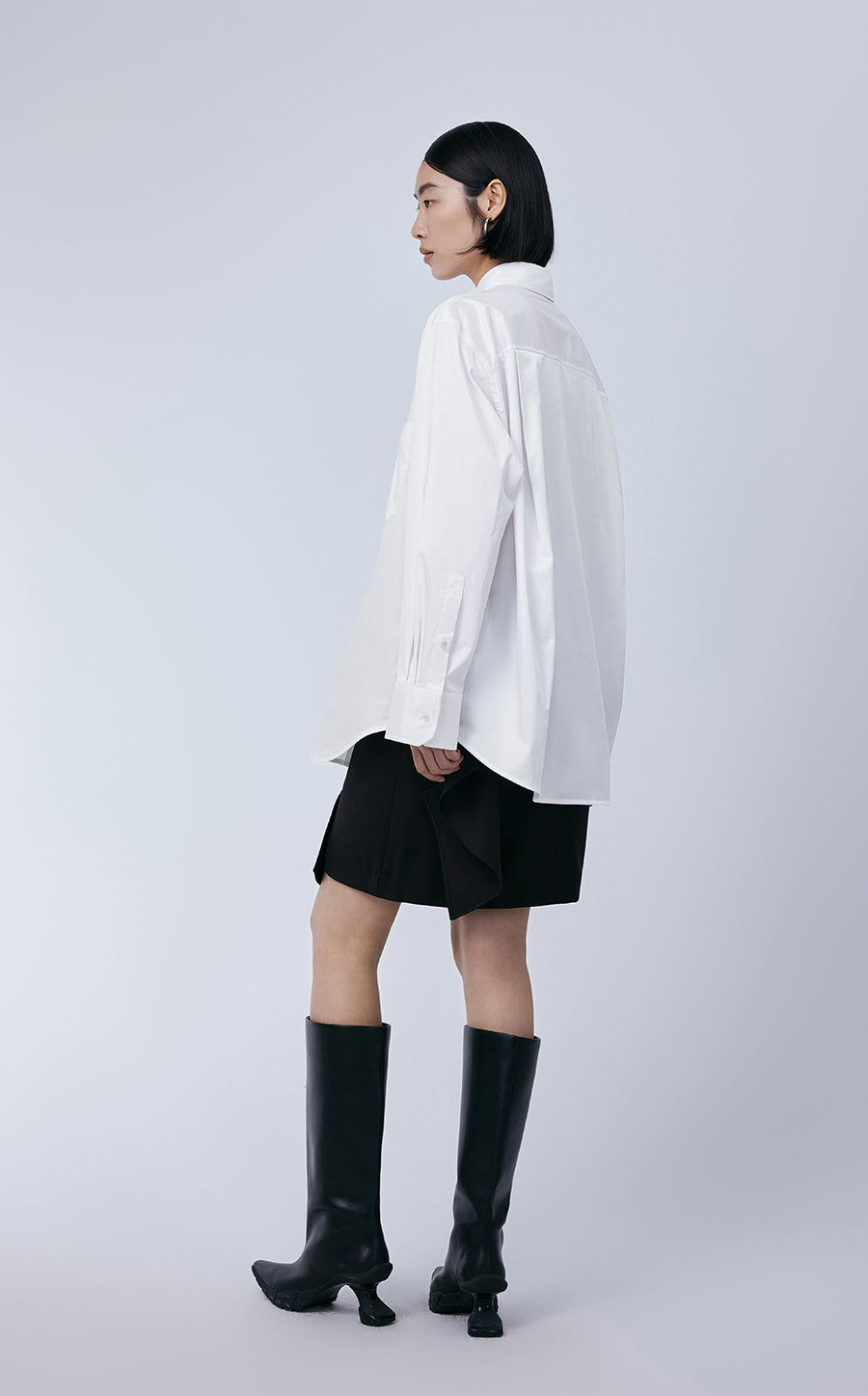Shirt / JNBY Oversize Cotton Minimalism Shirt￡¨Spring 24￡?