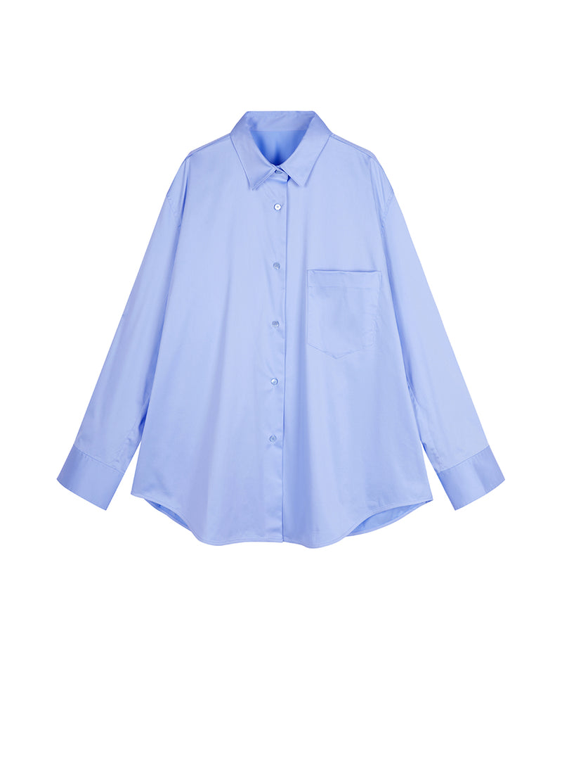 Shirt / JNBY Oversize Cotton Minimalism Shirt￡¨Spring 24￡?