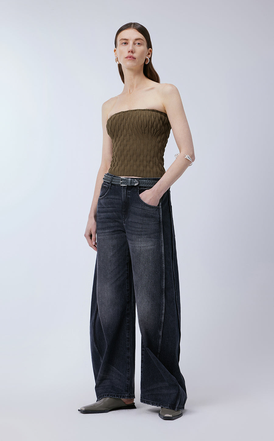 Vest / JNBY Slim Fit Nylon Tube top