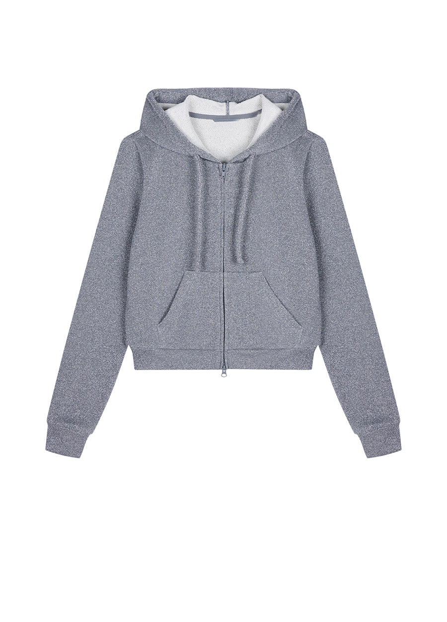 Sweatershirt / JNBY Cotton-blend Viscose Hoodie￡¨Spring 24￡?