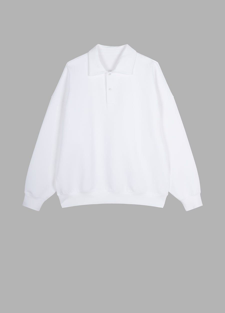 Sweatershirt / JNBY Cotton Polo Collar Relaxed-fit Hoodie￡¨Spring 24￡?