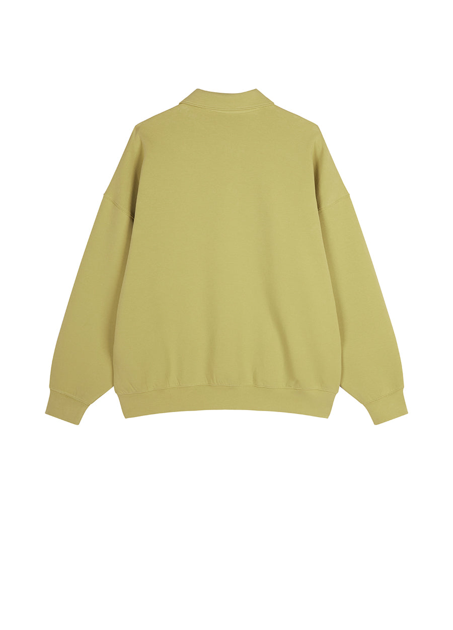 Sweatershirt / JNBY Cotton Polo Collar Relaxed-fit Hoodie￡¨Spring 24￡?