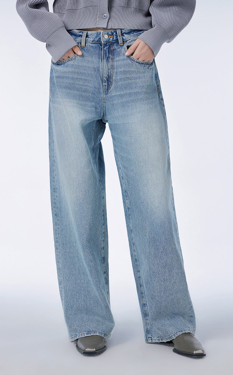 Pants / JNBY Cotton Leisure Wide Leg Pants￡¨Spring 24￡?