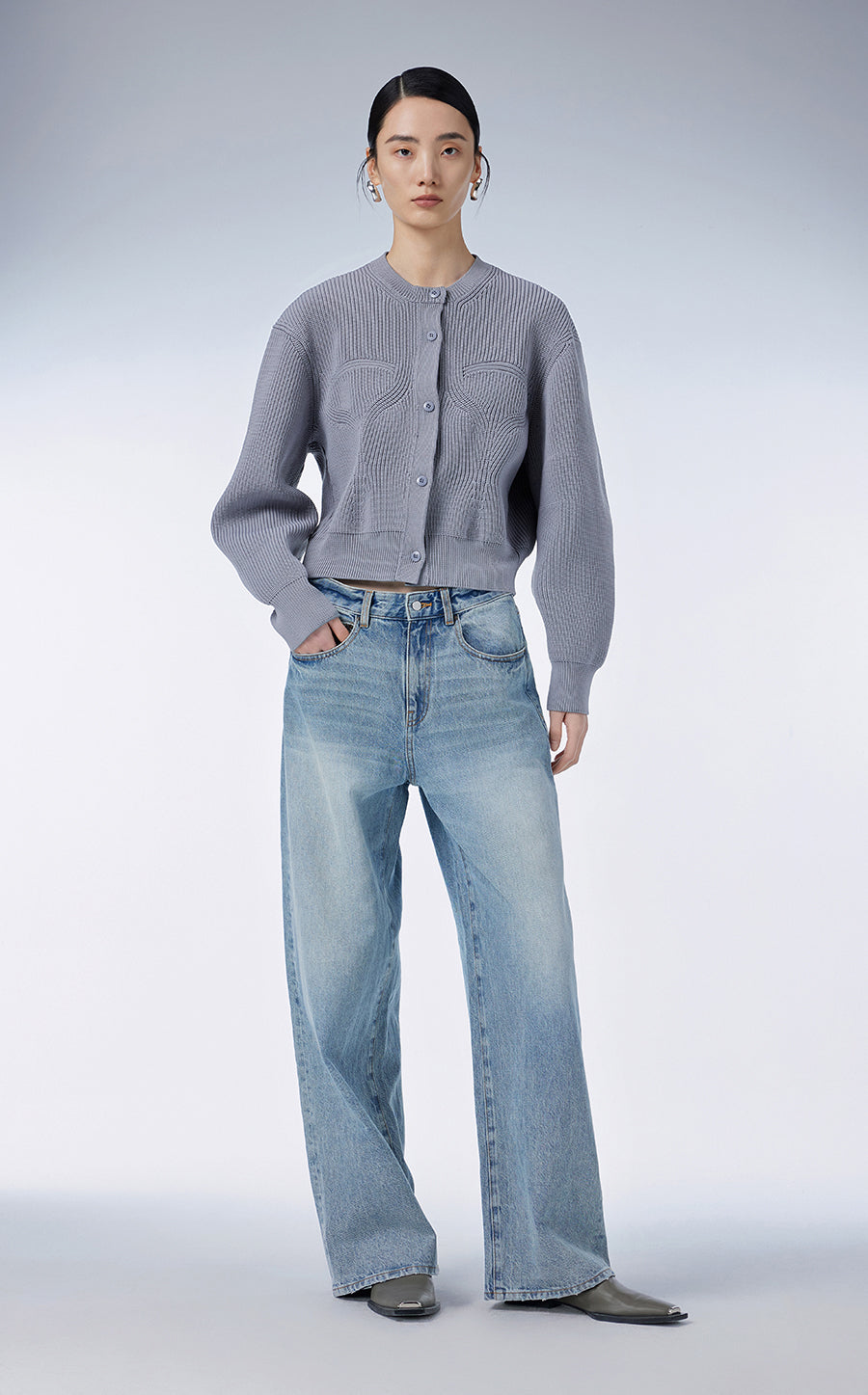 Pants / JNBY Cotton Leisure Wide Leg Pants￡¨Spring 24￡?