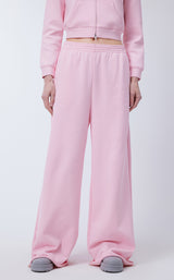 الكفاف / JNBY Pants طويل عالٍّ عرض عريضة قماش