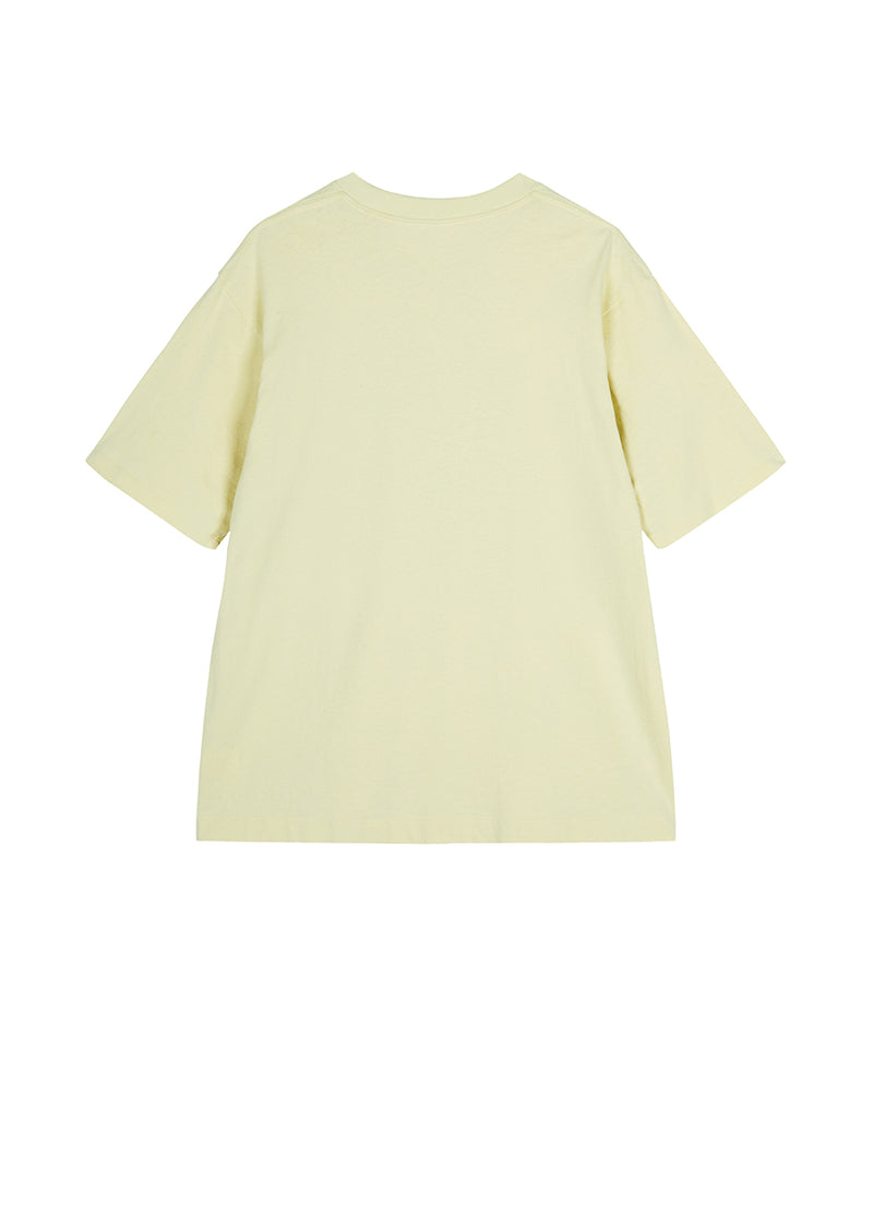 T-shirt / JNBY Relaxed Animal-print Cotton T-shirt