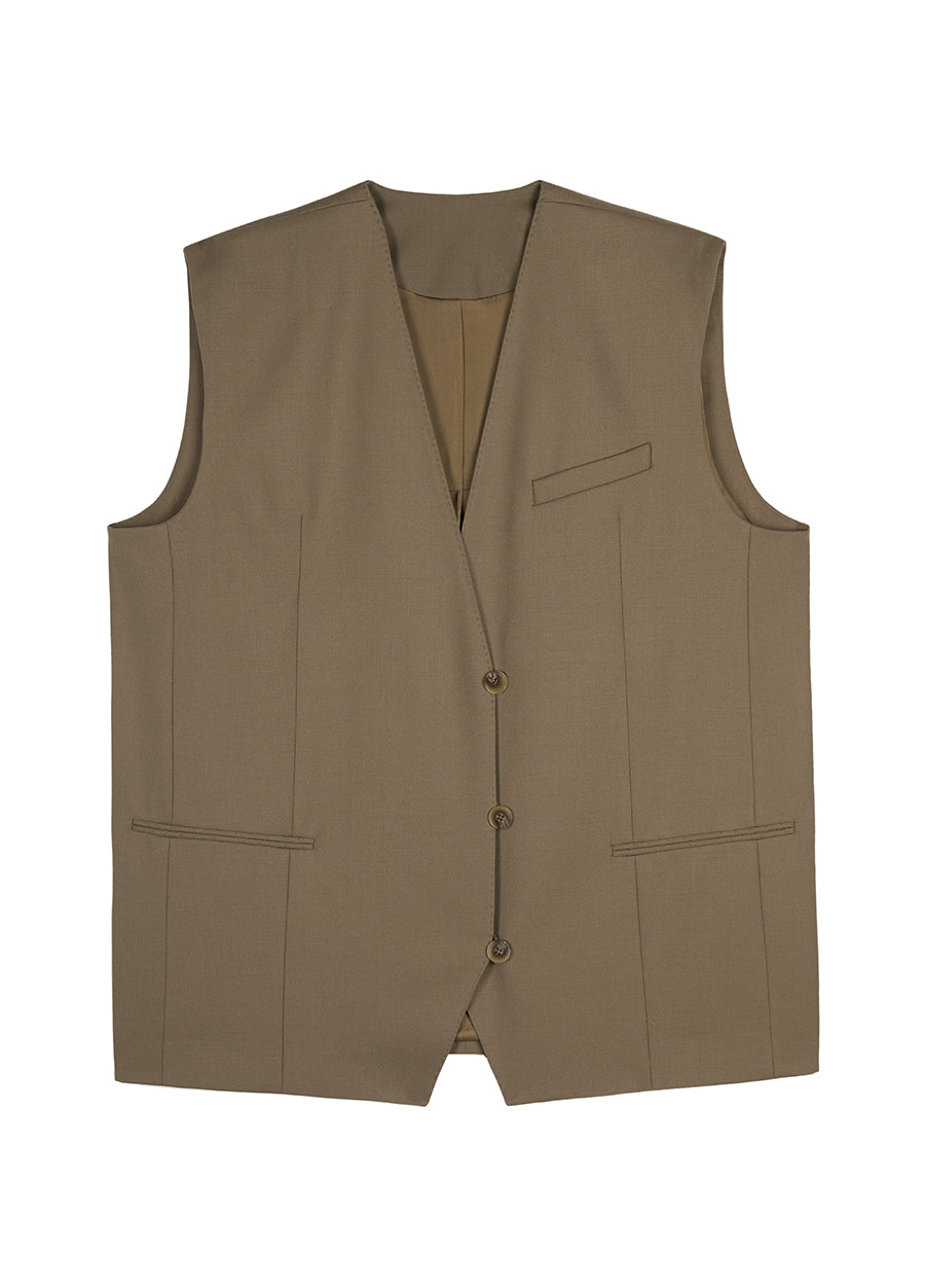 Vest / JNBY Relaxed Mid-length Blazer Vest