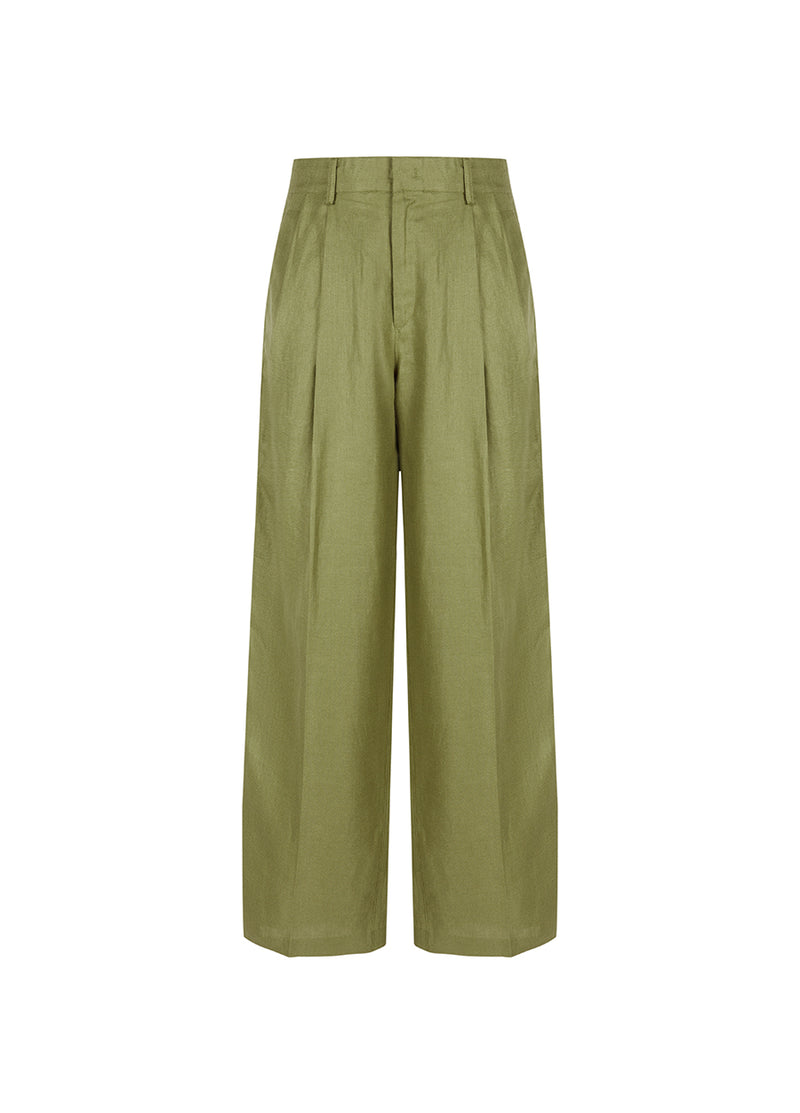 Pants / (ESG) JNBY Relaxed Linen Straight Pants