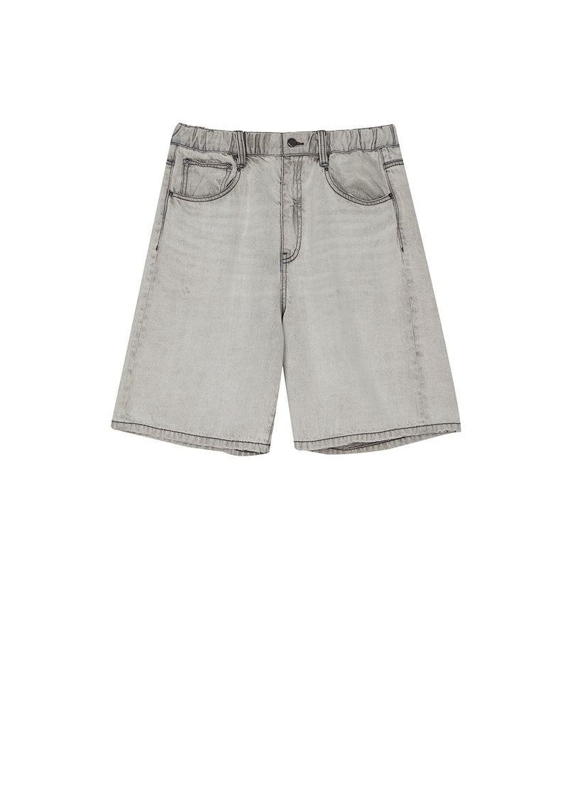 Jeans/JNBY Loose Fitting Knee-length Jeans Grey
