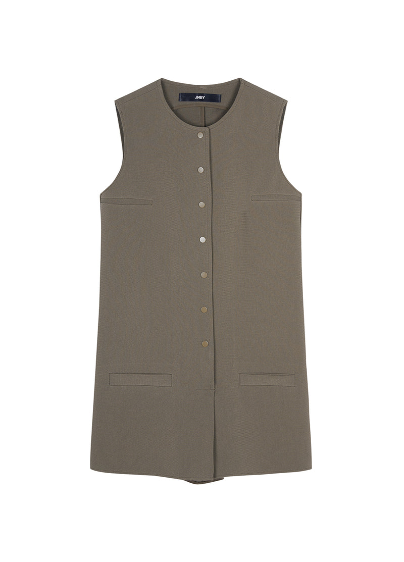Jumpsuit / (ESG) JNBY Slim-fit Sleeveless Jumpsuit NavajoWhite4 S