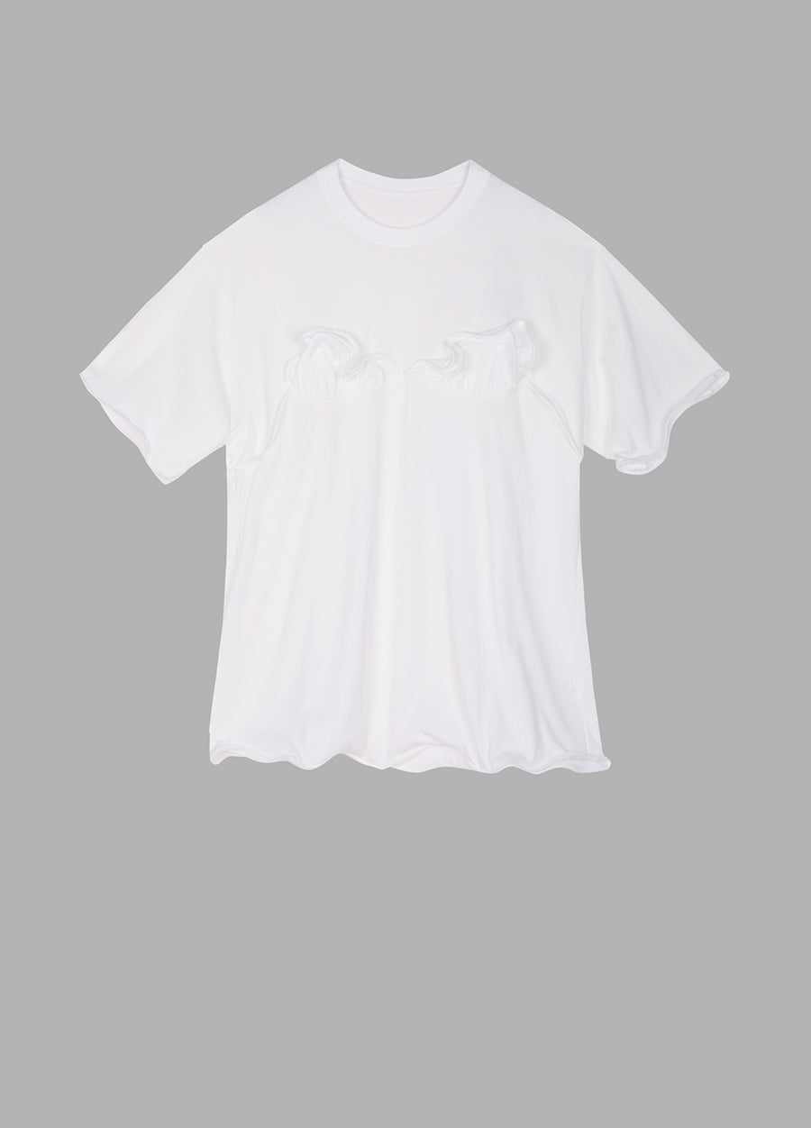 T-shirt /JNBY Drawstring Aluminum Wire Cotton T-shirt