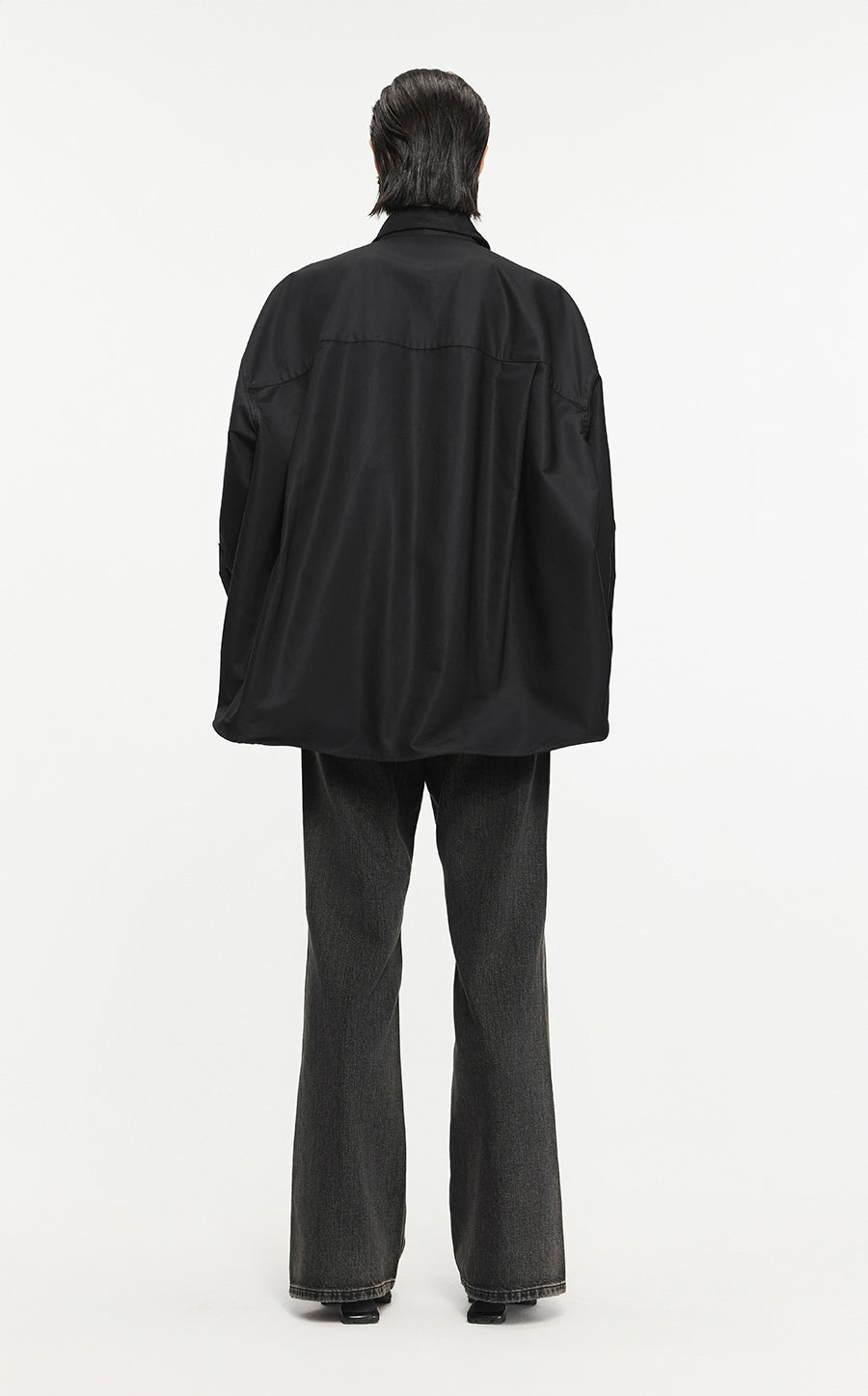 Shirt/JNBY Drawstring Aluminum Wire Long-sleeved Shirt