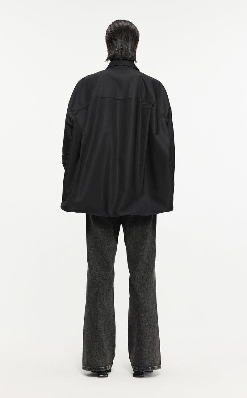 Shirt/JNBY Drawstring Aluminum Wire Long-sleeved Shirt