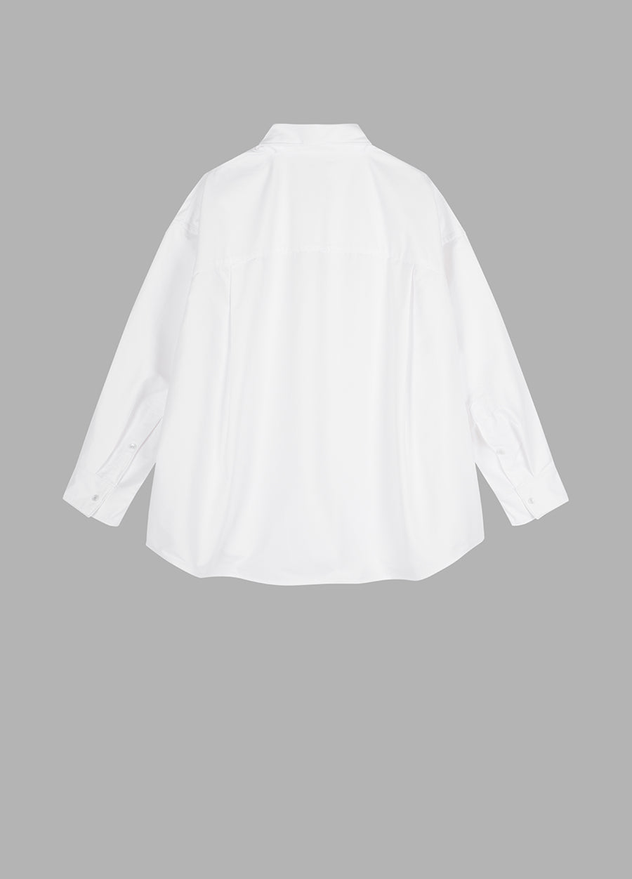 Shirt/JNBY Drawstring Aluminum Wire Long-sleeved Shirt