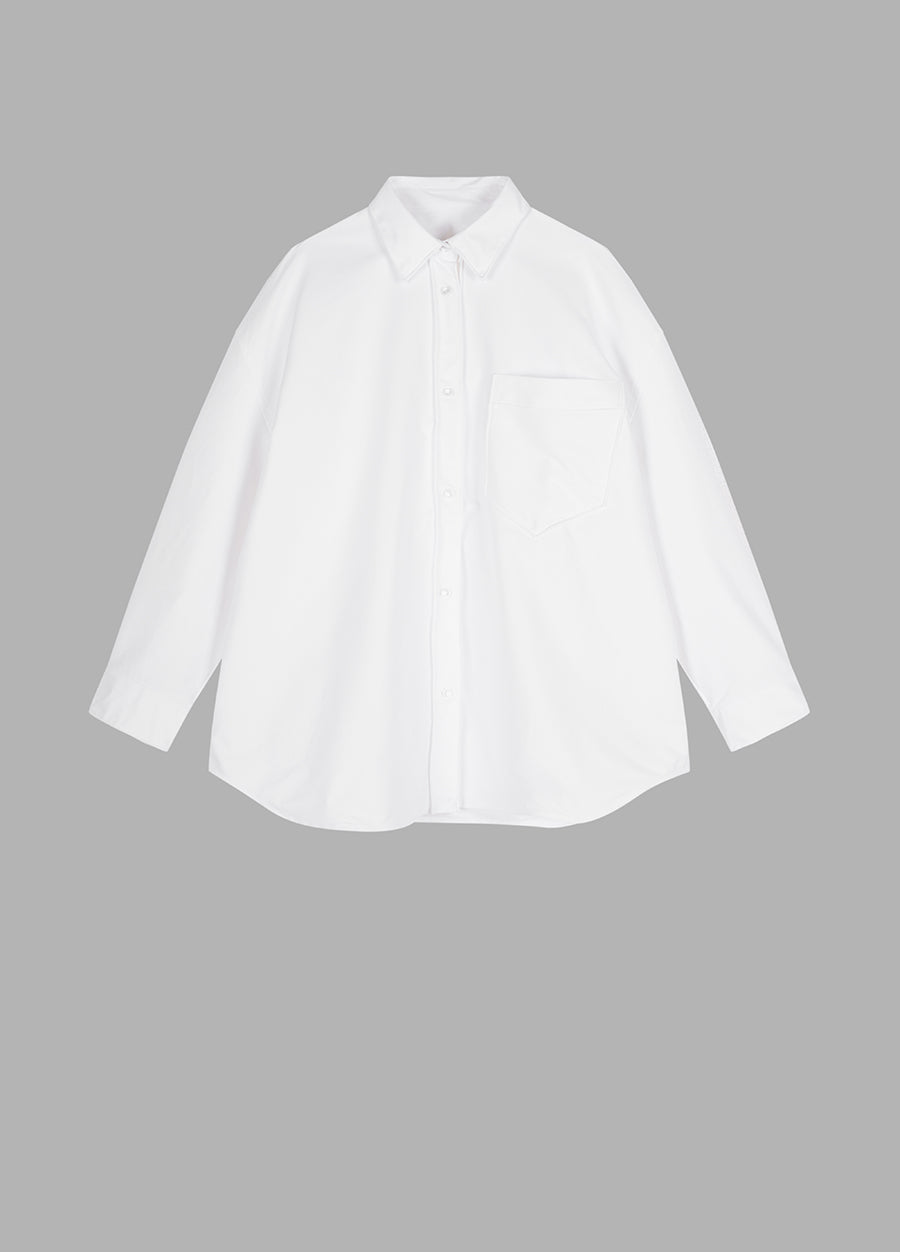 Shirt/JNBY Drawstring Aluminum Wire Long-sleeved Shirt