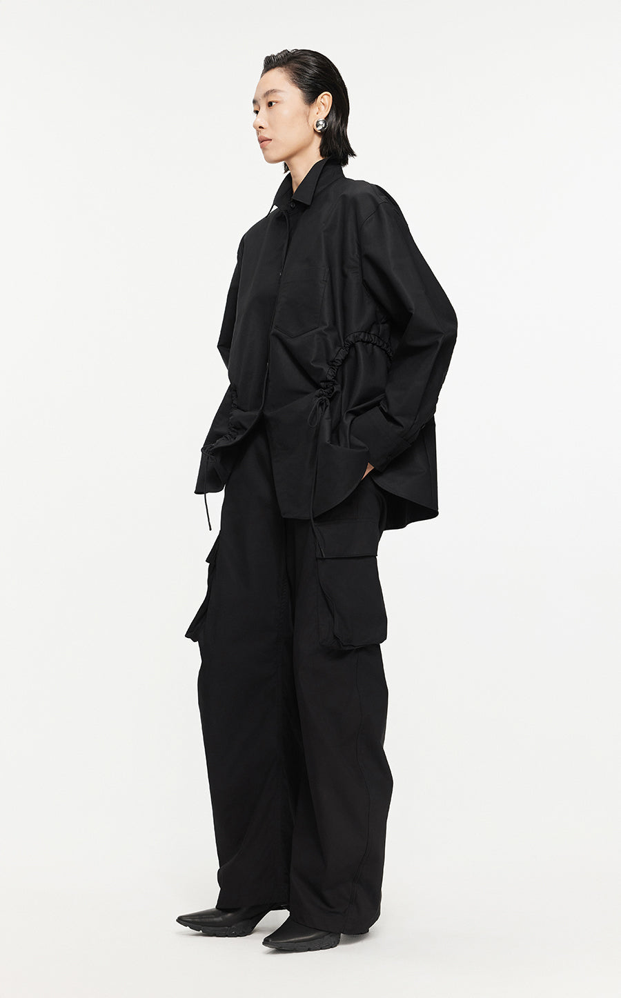 Shirt/JNBY Oversize Long-sleeved Shirt