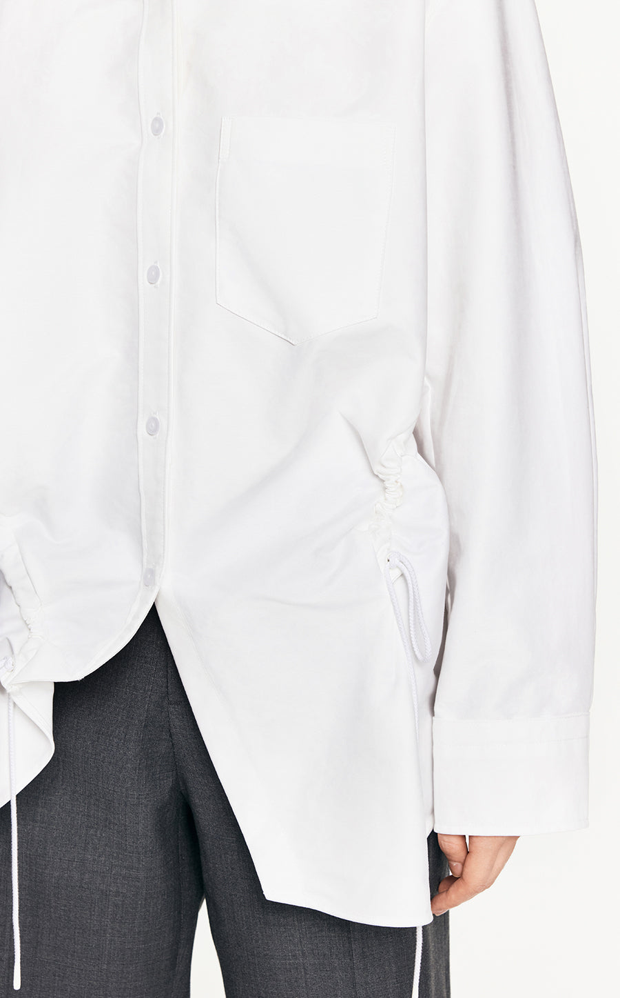 Shirt/JNBY Oversize Long-sleeved Shirt