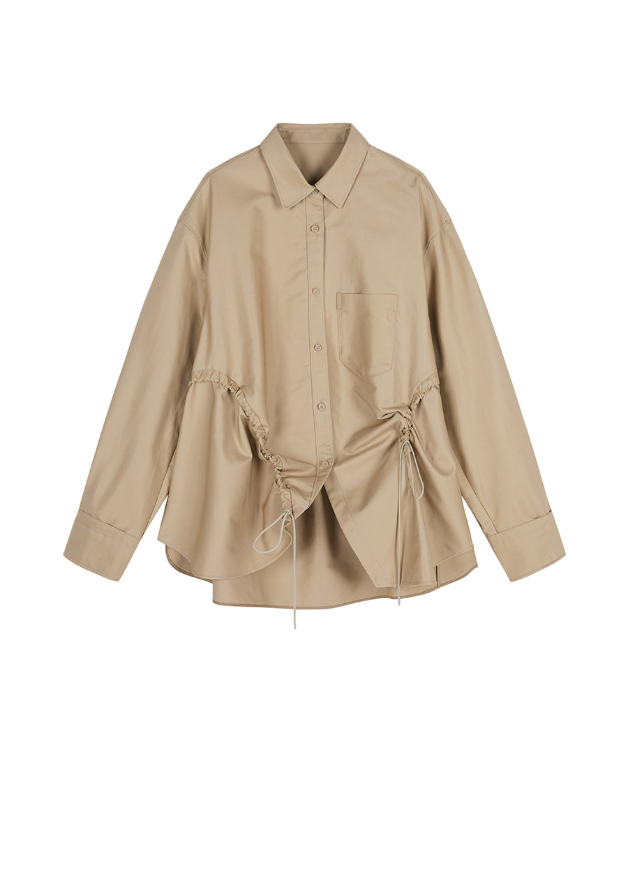 Shirt/JNBY Oversize Long-sleeved Shirt