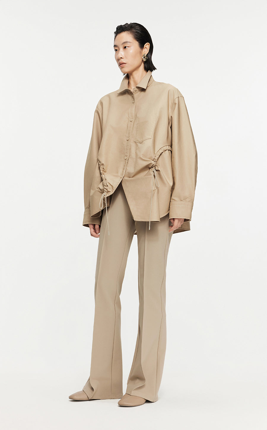 Shirt/JNBY Oversize Long-sleeved Shirt