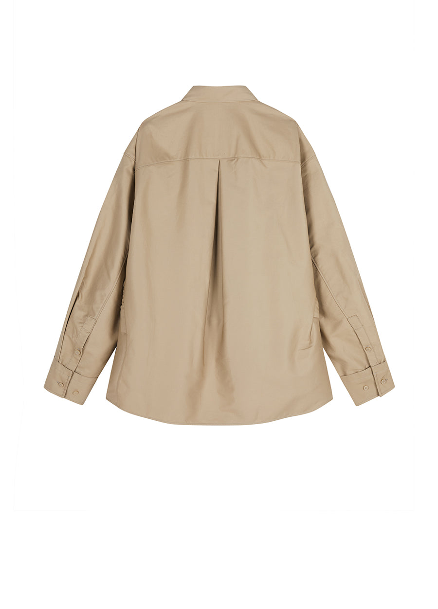 Shirt/JNBY Oversize Long-sleeved Shirt