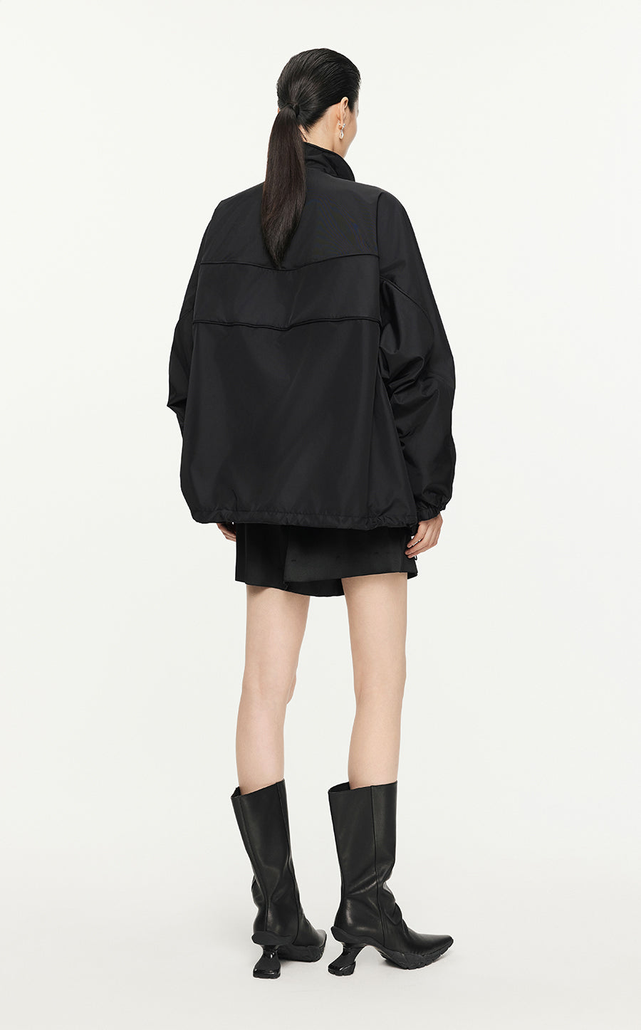 Jacket/JNBY Drawstring Aluminum Wire Oversize Jacket