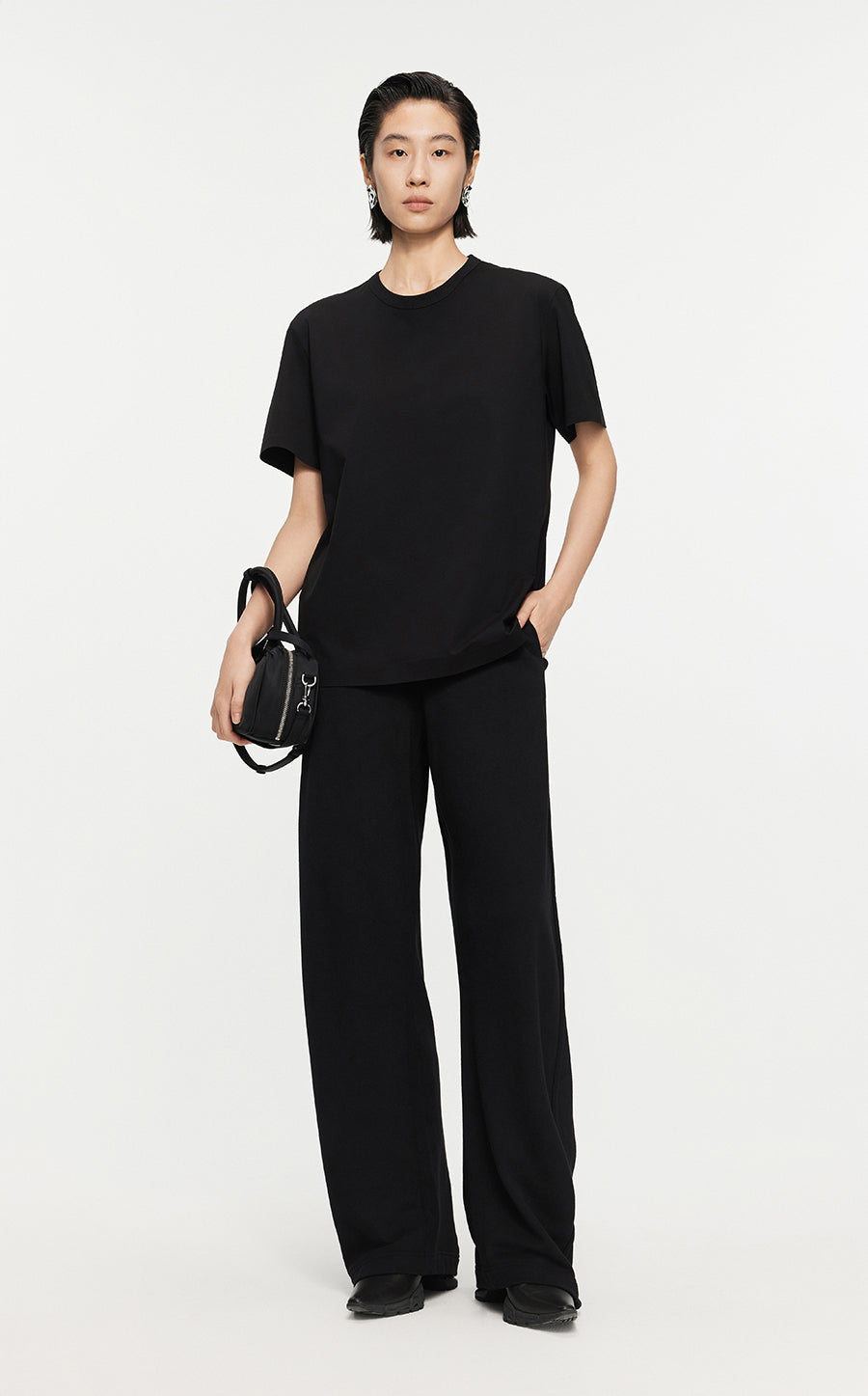 Pants/JNBY Ovelength Denim Pants Black
