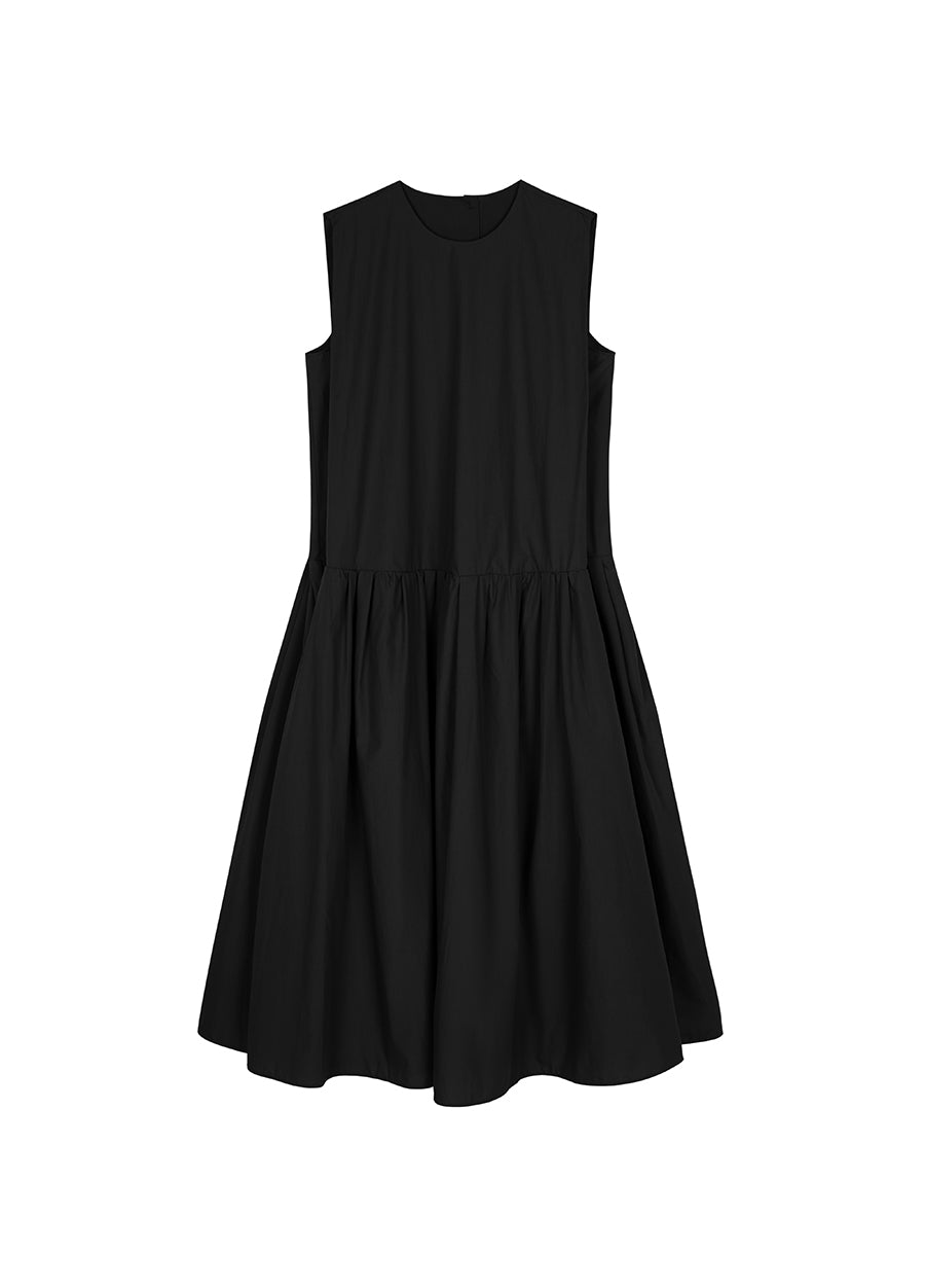 Dresses/JNBY A-line Mid Slit Sleeveless Dresses