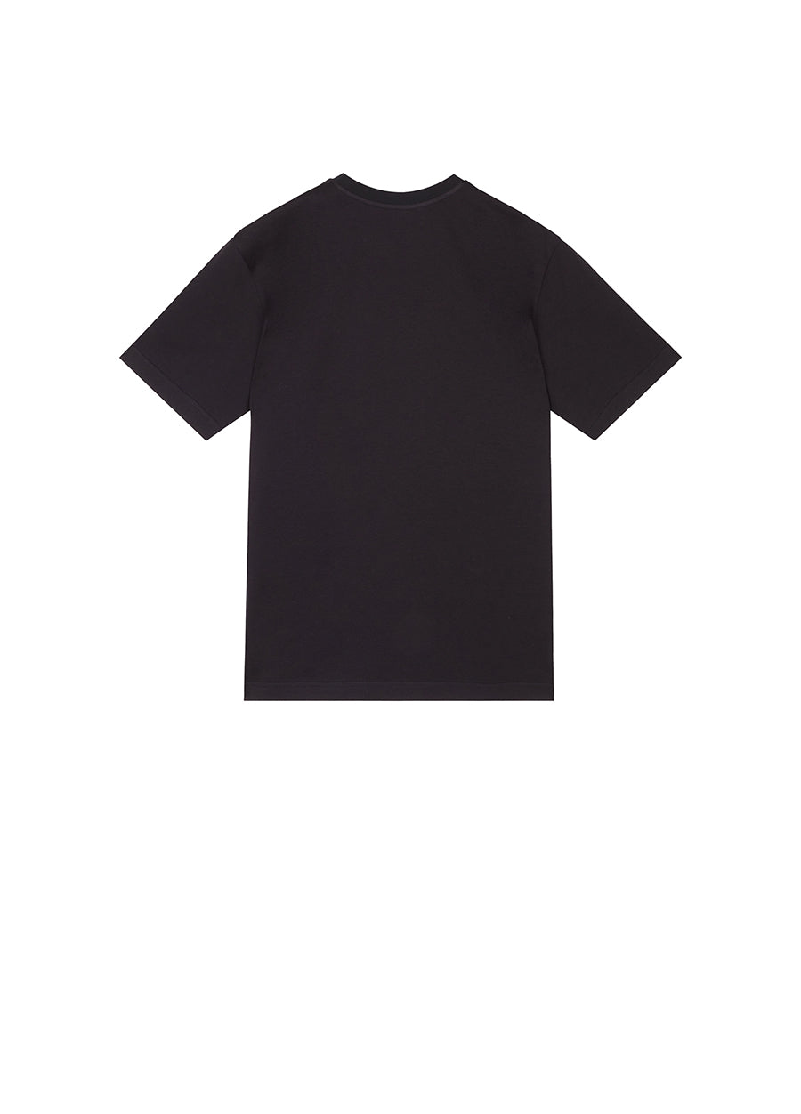 T-Shirt/JNBY Micro Elastic Loose Fitting Nail Bead Short-sleeved T-shirt
