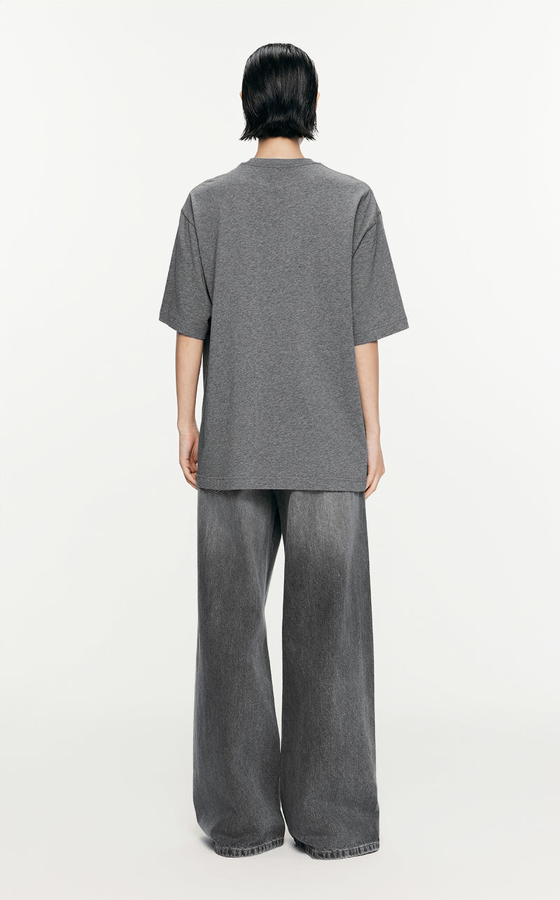 T-Shirt/JNBY Loose Fitting Micro Elastic Short-sleeved T-Shirt