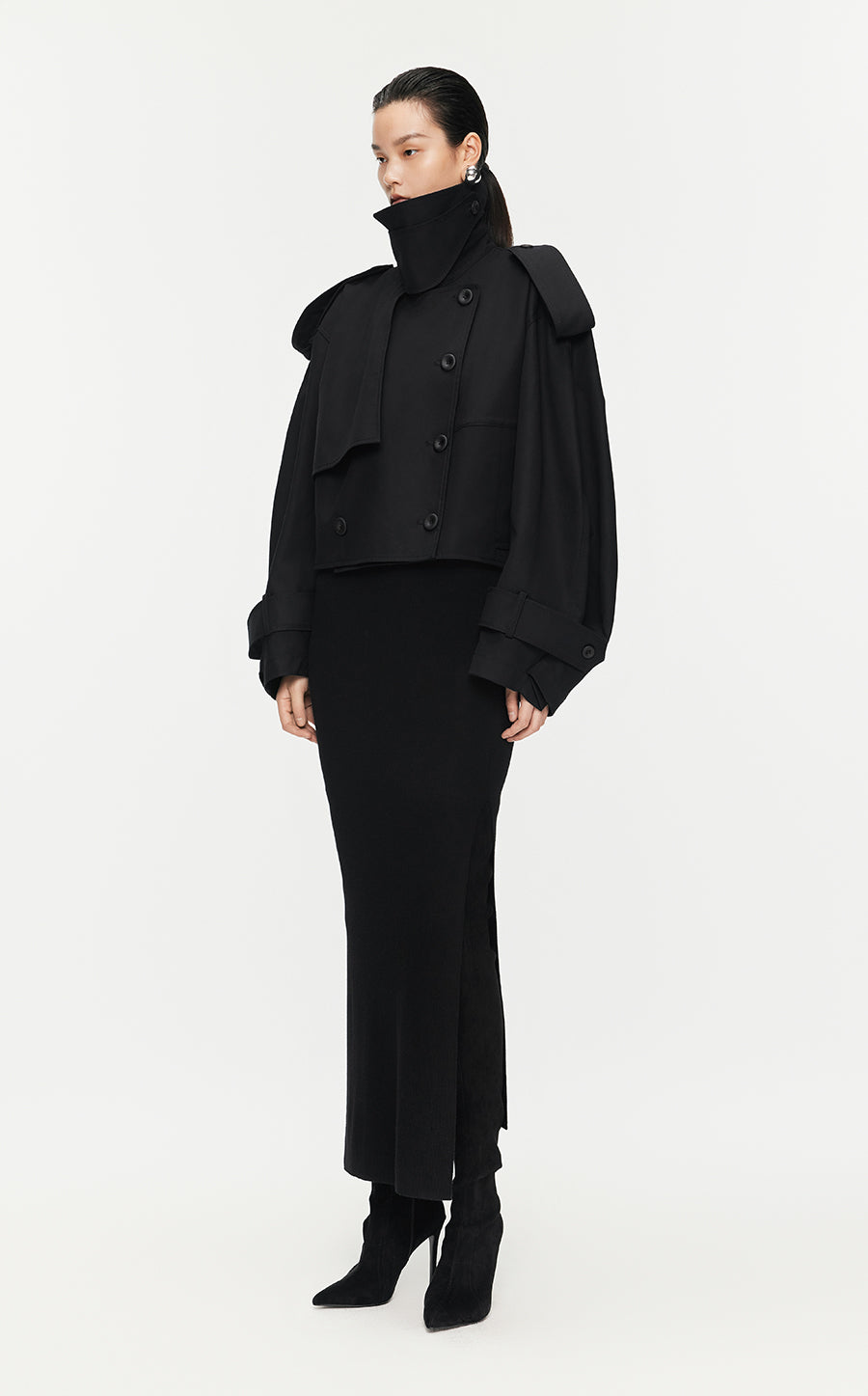 Coat/JNBY Oversize Cotton Coat