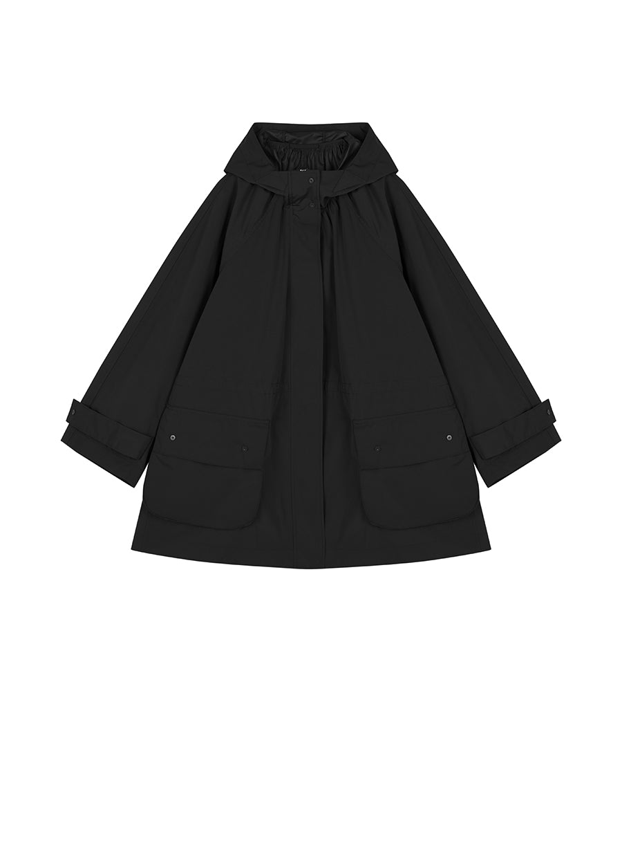 Coat/JNBY Oversize Raglan Midi Coat