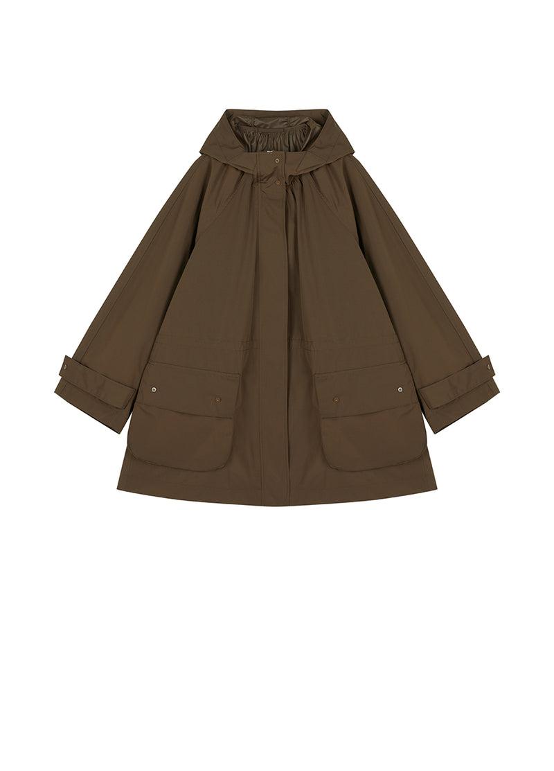 Coat/JNBY Oversize Raglan Midi Coat
