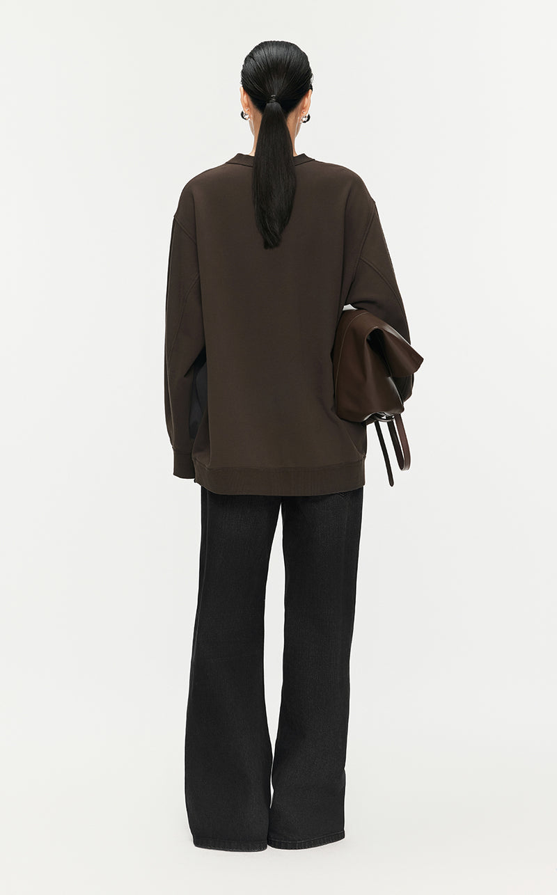 Jeans/JNBY Flared Loose Fitting Jeans
