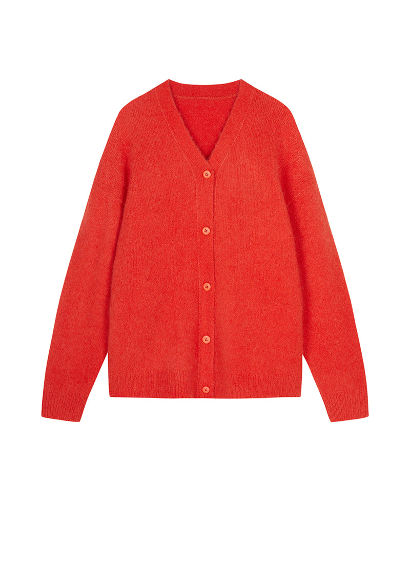 Sweater / JNBY Oversize Alpaca-Mohair Cardigan