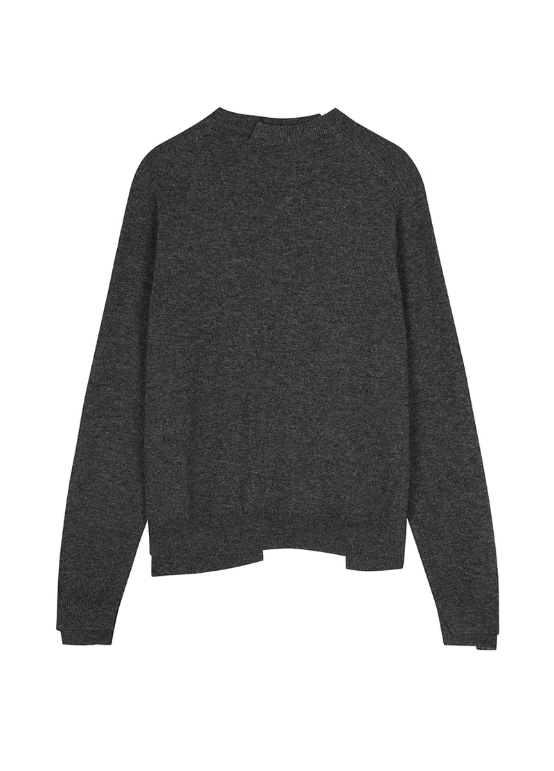 Sweater / JNBY Asymmetrical Wool & Yak Sweater