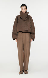 Coat / JNBY Luxe Satin Down Puffer