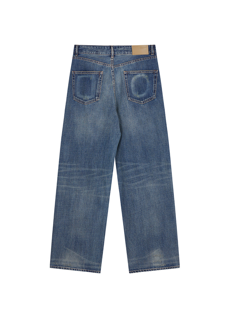 Pants / JNBY Eco-Friendly Straight Washed Jeans