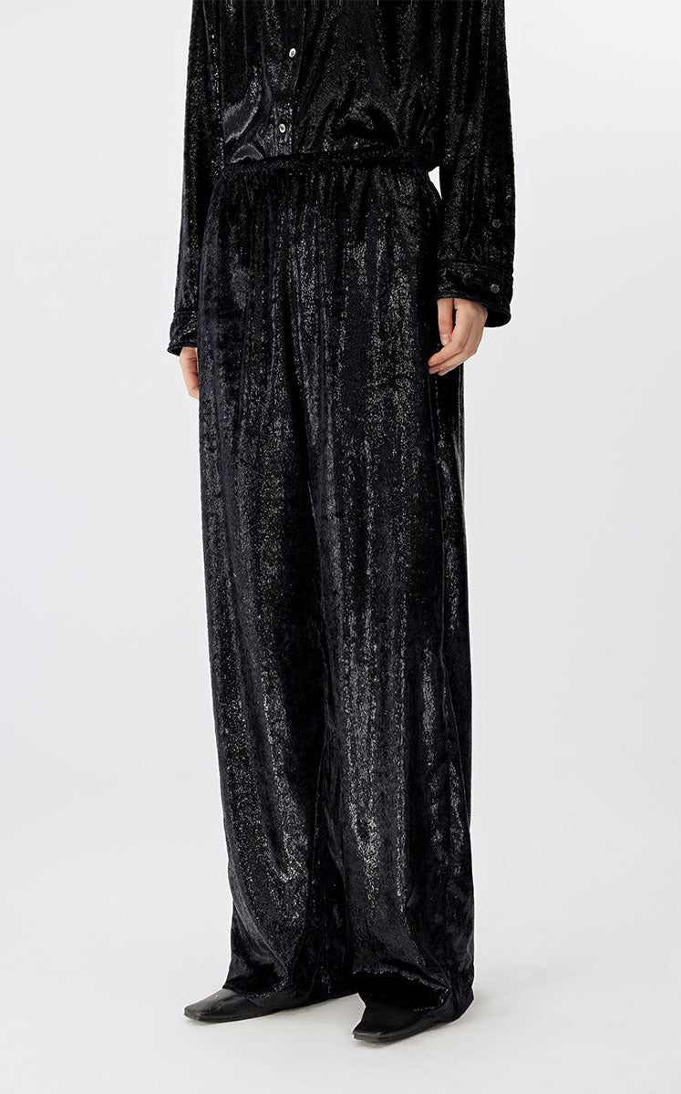 Pants / JNBY Straight-Leg Drawstring Trousers