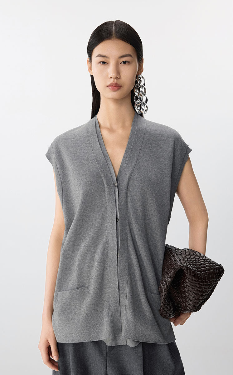 Vest / JNBY Relaxed Fit Knit Vest