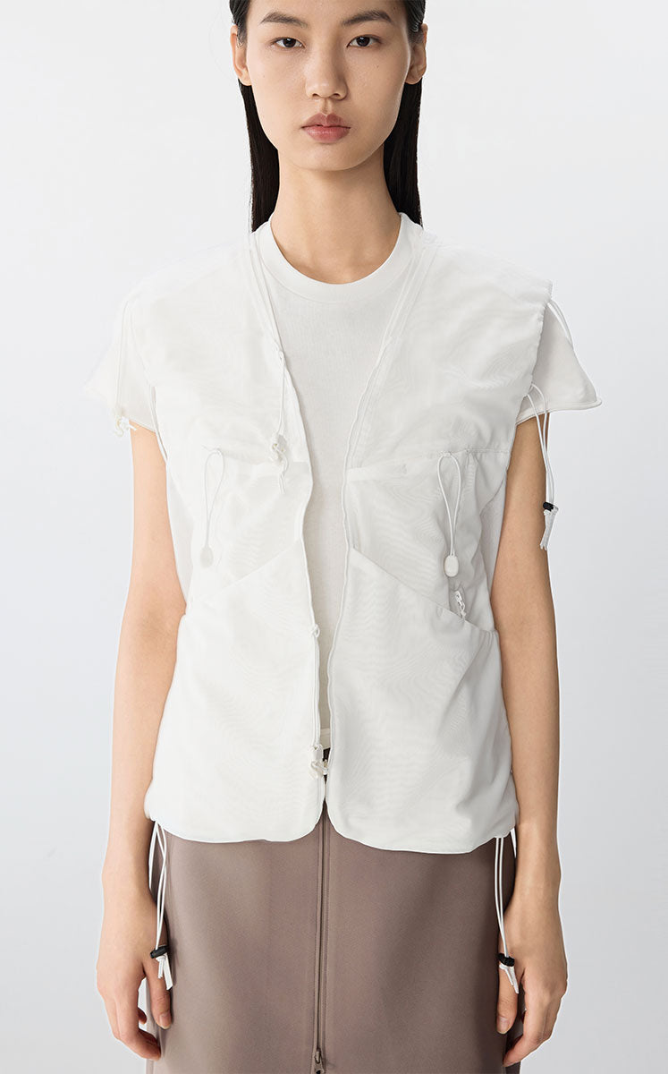 Vest / JNBY Sporty Mesh Panel Vest